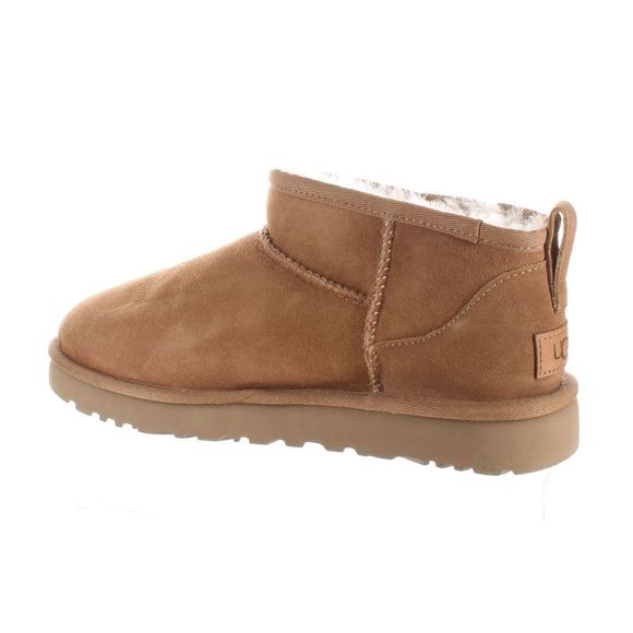 UGG Womens Classic Ultra Mini Brown Booties Size 7 Medium (B, M) - Picture 3 of 4